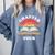 Chapter Four Book Reading 4th Birthday 4 Year Old Comfort Colors Sweatshirt Denim