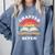Chapter Seven Book Reading 7th Birthday 7 Year Old Comfort Colors Sweatshirt Denim