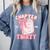 Chapter Thirty Est 1995 Cute 30th Birthday Book Bow Coquette Comfort Colors Sweatshirt Denim Chapter Thirty Est 1995 Cute 30th Birthday Book Bow Coquette Comfort Colors Sweatshirt Denim