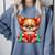 Chihuahua Reading a Book Dog Comfort Colors Sweatshirt Denim Chihuahua Reading a Book Dog Comfort Colors Sweatshirt Denim