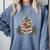 Christmas Book Reading Reader Xmas Bibliophile -Adult Christmas Tree Book Modern Comfort Colors Sweatshirt Denim Christmas Book Reading Reader Xmas Bibliophile -Adult Christmas Tree Book Modern Comfort Colors Sweatshirt Denim