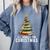 Christmas Book Tree All Booked For Xmas Comfort Colors Sweatshirt Denim Christmas Book Tree All Booked For Xmas Comfort Colors Sweatshirt Denim