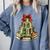 Christmas Book Tree Coquette Bow Xmas Reading Librarian Girl Comfort Colors Sweatshirt Denim Christmas Book Tree Coquette Bow Xmas Reading Librarian Girl Comfort Colors Sweatshirt Denim