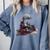 Classic Steam Train Enthusiasts Nostalgia For Train Lovers Comfort Colors Sweatshirt Denim