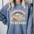 I Closed My Book To Be Here Reading Retro Bookworm Men Women Comfort Colors Sweatshirt Denim
