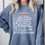 I Closed My Book To Be Here So This Better Be Good Comfort Colors Sweatshirt Denim