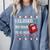 I Closed My Book To Be Here Ugly Christmas Sweater Comfort Colors Sweatshirt Denim I Closed My Book To Be Here Ugly Christmas Sweater Comfort Colors Sweatshirt Denim