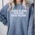 I Closed My Book To Be Here You'Re Welcome Saying Comfort Colors Sweatshirt Denim