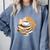Coffee And Books Adult Books Lover Reading Comfort Colors Sweatshirt Denim