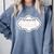 Composition Book Notebook Teacher's Halloween Group Costume Comfort Colors Sweatshirt Denim