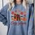 Cozy Season Autumn Leaves Books Pumpkins Fall Halloween Comfort Colors Sweatshirt Denim