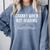Cranky When Not Reading Book Lover Comfort Colors Sweatshirt Denim