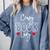 Crazy Book Lady Comfort Colors Sweatshirt Denim Crazy Book Lady Comfort Colors Sweatshirt Denim