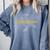 Curly Crow Art And Books Logo Comfort Colors Sweatshirt Denim Curly Crow Art And Books Logo Comfort Colors Sweatshirt Denim