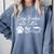Cute Dogs Books And Coffee Pets Books Lovers Comfort Colors Sweatshirt Denim