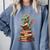 Cute Dragon Reading Book Bookworm Dragons And Books Comfort Colors Sweatshirt Denim