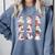 Cute Read More Booooooks Ghost Read More Books Christmas Comfort Colors Sweatshirt Denim