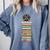 Cute Wiener Dog Dachshund Reading On Pile Of Books Comfort Colors Sweatshirt Denim Cute Wiener Dog Dachshund Reading On Pile Of Books Comfort Colors Sweatshirt Denim