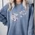 Dandelion Books Book Lover Reading Bookworm Reader Comfort Colors Sweatshirt Denim
