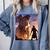 David And Goliath Bible Book Of Samuel Famous Bible Story Comfort Colors Sweatshirt Denim