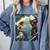 David And Goliath Bible Book Of Samuel King David Comic Comfort Colors Sweatshirt Denim