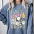 Disney Winnie The Pooh Fueled By Honey & Books Sketch Comfort Colors Sweatshirt Denim