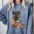 Dragon Read Books Be Kind Stay Weird Book Lover Comfort Colors Sweatshirt Denim