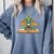 Dragon Reading Book Bookworm Comfort Colors Sweatshirt Denim