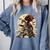 Dragon Reading a Book Dragons And Books Lover Bookworm Comfort Colors Sweatshirt Denim