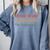 Drink Wine Read Books Be Happy Comfort Colors Sweatshirt Denim