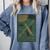 From The Earth To The Moon Book Cover 1874 Premium Comfort Colors Sweatshirt Denim From The Earth To The Moon Book Cover 1874 Premium Comfort Colors Sweatshirt Denim
