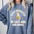 Easily Distracted By Cats & Books Tee Reader Book Worm Comfort Colors Sweatshirt Denim