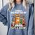 Easily Distracted By Cats And Books Book Lover Cat Comfort Colors Sweatshirt Denim