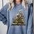 Easily Distracted By Cats And Books Comfort Colors Sweatshirt Denim