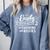 Easily Distracted By Chickens And Books Farm Comfort Colors Sweatshirt Denim