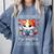 Easily Distracted By Coffee Cats And Books Comfort Colors Sweatshirt Denim Easily Distracted By Coffee Cats And Books Comfort Colors Sweatshirt Denim