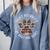 Easily Distracted By Dogs And Books Comfort Colors Sweatshirt Denim