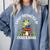 Easily Distracted By Frogs And Books Comfort Colors Sweatshirt Denim