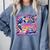 EAT THE RICH 90S NOSTALGIA WHALE ORCA YAHCT RETRO Comfort Colors Sweatshirt Denim EAT THE RICH 90S NOSTALGIA WHALE ORCA YAHCT RETRO Comfort Colors Sweatshirt Denim