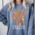 Education Is Freedom Afro Woman Book Illustration Comfort Colors Sweatshirt Denim