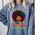 Education Is Freedom Teacher Books History Month Comfort Colors Sweatshirt Denim
