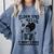 Elder Emo Club Skeleton Nostalgia It Wasn't a Phase Mom Comfort Colors Sweatshirt Denim