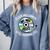 Elder Millennials Embracing 90s CDs Nostalgia Vibes Comfort Colors Sweatshirt Denim