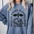 Emotionally Attached To Fictional Dragons Books Lover Comfort Colors Sweatshirt Denim