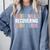 Emotionally Recovering From a Book Reading Librarian Comfort Colors Sweatshirt Denim