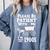 Endearing Wagon Humor Please Be Patient I'm From The 1900s Premium Comfort Colors Sweatshirt Denim