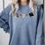 Everything a Girl Needs Books Coffee Jesus Comfort Colors Sweatshirt Denim