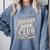 Fantasy Book Club Dragons For Women Men Or Kids Reading Comfort Colors Sweatshirt Denim