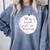 All My Favorite People Are Imaginary Book Lover Idea Comfort Colors Sweatshirt Denim