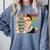 Feminist Ruth Bader Ginsburg RBG Quote Girl With Book Women Comfort Colors Sweatshirt Denim